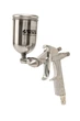 Краскопульт HP MINI ВБ 200 мл, поворотний алюміній, Ø 0,5 мм, 60-90 л/хв, MASTER TOOL 80-8933 - зображення 1