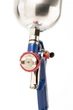 Краскопульт HP ВБ 600 мл, алюміній, Ø 1,5 мм, 120-170 л/хв, MASTER TOOL 81-8719 - зображення 2