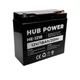 Аккумулятор Hub Power HE-1218 12В 18 Аг для ДБЖ - изображение 3