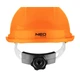 Каска захисна Neo Tools 97-225 з пластика ABS з підборідним ременем Помаранчевий - зображення 3
