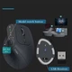 Эргономичная Вертикальная Мышь Jomaa Triple Connect: Bluetooth 5.0, USB-C, 4 DPI (Белый) - изображение 7