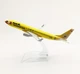 Модель літака Boeing 737 NOK Air (Angry Birds) 1:400 металева лита колекційна модель пасажирського авіалайнера 16 см - зображення 6