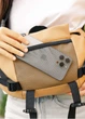 Большая женская поясная сумка бананка Sambag DynamicDart бежевая 38×21×7 см (80411026) - изображение 8