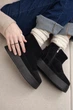 Жіночі короткі зимові уггі PARADIZE SHOES із чорної замші з блискавкою на високій підошві 39 розмір (устілка 25,5 см) - зображення 3