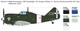 Збірна модель 1:72 винищувач-бомбардувальник Reggiane Re.2002 Ariete Italeri 1472 - изображение 4
