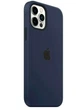 Чохол силіконовий MagSafe протиударний для iPhone 12/12 Pro із захистом камери синій - зображення 2