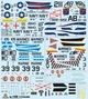 Збірна модель 1/72 винищувач F-8E Хрестоносець Italeri 1456 - изображение 3