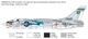 Збірна модель 1/72 винищувач F-8E Хрестоносець Italeri 1456 - изображение 5