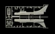 Збірна модель 1/72 винищувач F-8E Хрестоносець Italeri 1456 - изображение 6