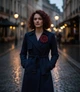 Брошь "Хризантема" из фоамирана, брошь ручной работы, брошь из фоамирана, брошь хризантема - изображение 3