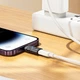 Адаптер Lightning на USB-C Hoco UA36A для iPhone чтение файлов OTG черный с подсветкой - изображение 3