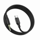 Кабель Aux USB C 1м для смартфонов и планшетов черный передача звука высокого качества - изображение 1