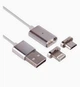 Кабель Lightning 2A для iPhone 1м магнитная зарядка и синхронизация данных многоцветный для устройств Apple - изображение 5