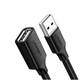 Подовжувач USB 1.2m чорний для підключення пристроїв та заряджання смартфонів планшетів та комп'ютерів - зображення 5