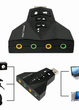 Звуковая карта USB 2.0 DX135 для компьютеров и ноутбуков высокое качество звука для музыкантов и геймеров - изображение 5