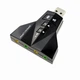 Звуковая карта USB 2.0 DX135 для компьютеров и ноутбуков высокое качество звука для музыкантов и геймеров - изображение 8