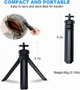 Багатофункціональний штатив Tripod TM-16B легкий для фото та відео зйомки з регулюванням висоти та стійкою конструкцією - зображення 3