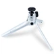 Штатив Vanguard Vesta TT1 White Pearl алюмінієвий 11.5 см 2 кг для смартфонів та камер комплект з адаптером та пультом ДУ - зображення 4