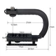 Стабілізатор Gimbal з Bluetooth мікрофоном та LED лампою для відеозйомки та створення контенту AY-49U - зображення 4