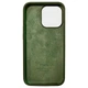 Чохол силіконовий протиударний для iPhone 13 Pro Max захист камери колір Army Green - зображення 2