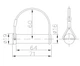 Палець до петлі Winterhoff BSCHG 10-B 1860091 - изображение 2