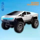 Машинка на радиоуправлении для улицы JRC-C8818 1:18 Tesla Cybertruck RC Grey – Гоночный автомобиль, Внедорожник, 4WD, до 12 км/ч, до 40 мин., до 100 м - изображение 1