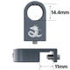 Держатель для трубок 13мм Chihiros Metal Pipe Clamp 13мм - изображение 3