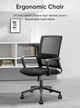 Кресло офисное эргономичное Deli 4501 Staff Chair Черное (6941798404394) - изображение 2