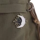 Значок (пин) BROCHE брошь бижутерия Космос Солнце и Луна разноцветный BRGV114851 - изображение 3
