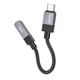 Кабель Hoco UPA32C Type-C to AUX Black - зображення 3