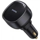 Автомобильное зарядное устройство Baseus Enjoyment Pro Charger USB+Retractable Type-C Cable 60W Black (C00057800111-00) - изображение 1