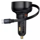 Автомобильное зарядное устройство Baseus Enjoyment Pro Charger USB+Retractable Type-C Cable 60W Black (C00057800111-00) - изображение 2