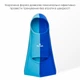 Ласти короткі для тренування в басейні Renvo Frio із закритою п'ятою, Різнокольоровий, 24-26 (SF100-46 24-26) - зображення 3