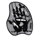 Лопатки для плавания Arena Vortex Evolution Hand Paddle ( 95232-015-L) Серо-черный L (18 х 22 см.) - изображение 3