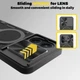 Чехол Magnetic Shield для Xiaomi Redmi 15C EU Version 173 mm бампер противоударный с подставкой кольцом Black - изображение 3