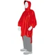 Плащ пончо дощовик водонепроникний легкий з капюшоном Tatonka Poncho 3 red XL/XXL (100018028) - зображення 2