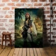 Интерьерная картина Капитан Джек Воробей, Джонни Депп, Jack Sparrow, Pirates of the Carribean, 42×30 см (id1305) - изображение 1