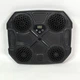 Боксерская мишень электронная музыкальная с подсветкой и Bluetooth 4 цели, интерактивный спортивный тренажер для бокса с LED-эффектами, дисплеем, рукавицами для ударов и креплением Черная, WL-104 - изображение 4