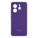Противоударный Чехол Liquid Silicone (AA) Full Camera для Xiaomi Redmi Note 14 5G 39.Elegant Purple - изображение 1