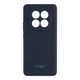 Чохол Liquid Silicone (AA) Full Camera для Xiaomi Redmi Note 14 Pro+ 5G 08.Dark Blue - изображение 1
