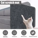 Самоклеючий килимок для меблів від царапок для кішок CAT IN BOX 40х100 см - сірий - зображення 5