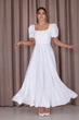 Белое вечернеее платье vintage XXXL белый 43338063 - изображение 7