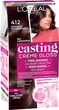 Краска уход для волос L'Oreal Paris Casting Creme Gloss тон 412 "Какао со льдом" - изображение 1