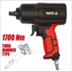 Пневмогайковверт Ударний 1/2" (1700 Нм) YATO (YT-09544) - зображення 5