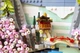 Конструктор LEGO Art Японский пейзаж с цветущей сакурой 1892 детали (31218) - изображение 14