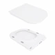 Унітаз-компакт Qtap Presto Quadro безободковий з сидінням Soft-close QT24221215AW - изображение 8