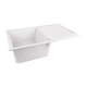 Кухонна мийка Lidz 790x495/230 WHI-01 (LIDZWHI01790495230) - изображение 4