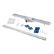 Трап Qtap Dry FA304-900 лінійний з сухим закривом та нержавіючою решіткою 900х73 - изображение 6