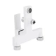 Змішувач для ванни Qtap Gemini (з душовим гарнітуром) QTGEM259CRW45683 Chrome/White - зображення 5
