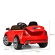 Детский электромобиль BMW Bambi M 3987EBLR (Красный) - изображение 5